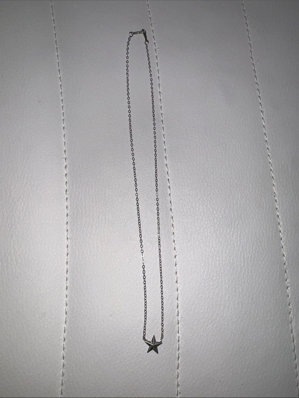 Y2K Sterling Silver Star Choker